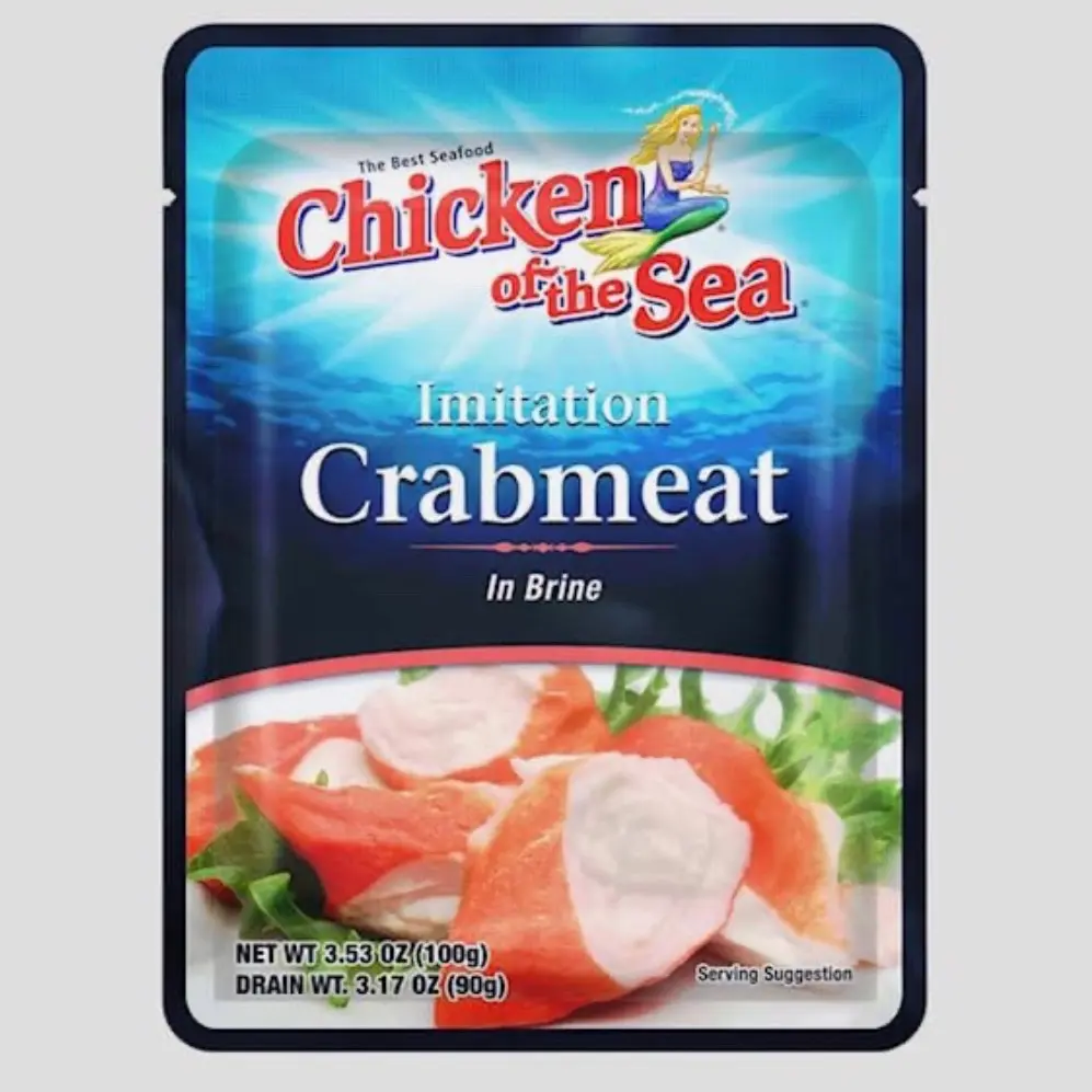 Chicken of the Sea Imitation Crab Meat in Brine 3.53 Ounce - Instant Food