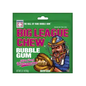 Big League Chew Wild Pitch Watermelon, 2.21 oz. chewing gum