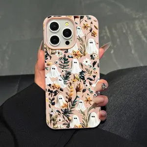 TPU shock-resistant and drop-resistant non-yellowing Apple Halloween mobile phone protective case for girls, suitable for IPHONE16 15 14 13 12 11 PRO PROMAX PLUS XS MAX