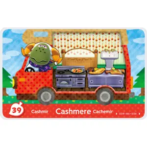 Cashmere - Villager NFC Card for Animal Crossing New Horizons Amiibo
