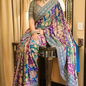 Casual Women's Wrap and Go Saree for Party Wear - Elegant Sleeveless Top with Front Open Hook Closure & Pleated Design for Comfortable Fit - Fabric, Summer, Sleeves, Medium floral dress night dubai