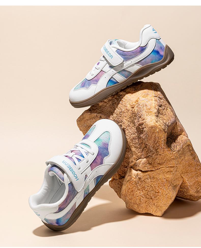 HOBIBEAR Kids Spring/Autumn Wide-Toe Shoes: Comfortable wide-toe design that doesn’t squeeze feet; lightweight, breathable casual athletic shoes for boys and girls