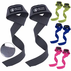 Weight lifting Wrist Straps- Lifting Wrist Straps for Weightlifting, Bodybuilding, Powerlifting, Strength Training, & Deadlifts