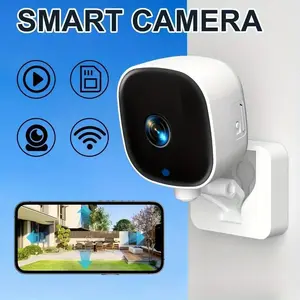 2.4G WiFi Indoor Security Camera, Home Monitoring Camera, Smart Camera with Night Vision, Motion-Detection & SD/ Cloud Storage, Smart Phone Compatible Monitor & Pet Surveillance Camera