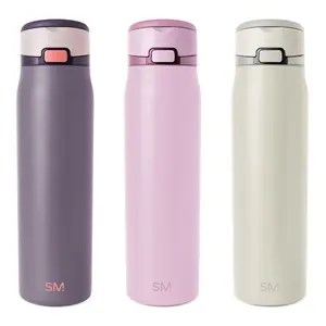 Simple Modern 30oz Mesa Loop Water Bottle with Straw Bundle - 3 Cup Holder Friendly Insulated Stainless Steel Bottles for Travel, Sports and School