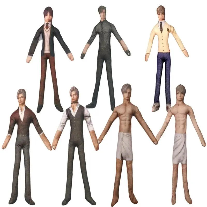 Game Love And Deepspace Xavier Zayne Rafayel Sylus Cosplay Plush Cotton Doll Slender Twistable Room Decoration Festival