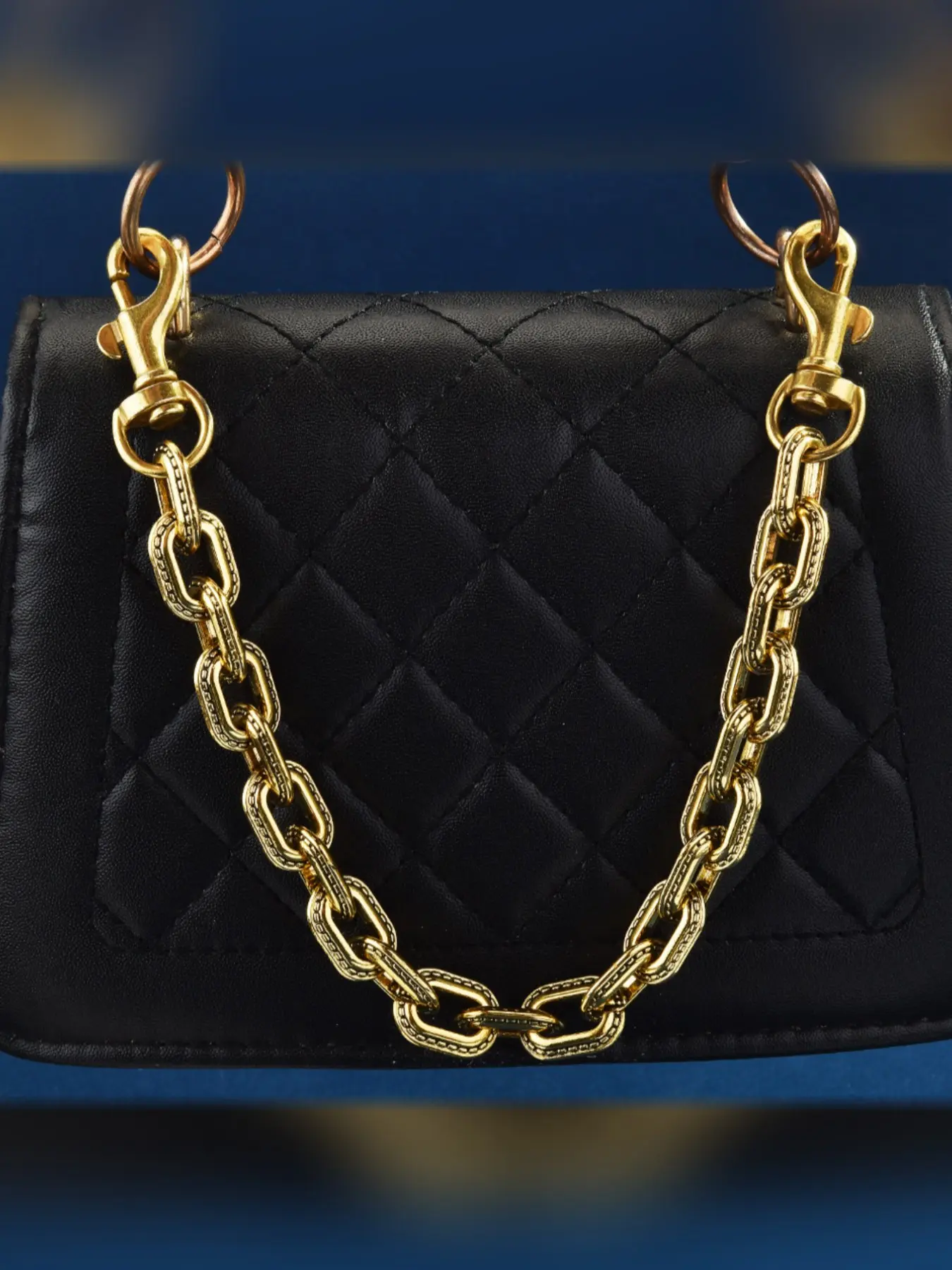 Vintage High-Quality Bag Chain, Bag Chains For Handbags, Chain For Purse, Elegant Chain Strap, Metal Crossbody Extender Strap, Cross Shoulder Strap, Women's Accessory, Style, Plain Design, All Seasons