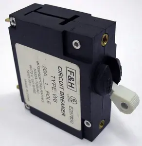 EGSFHW620A EGS 20 Amp Single-Pole Mini Circuit Breaker Manufactured by .