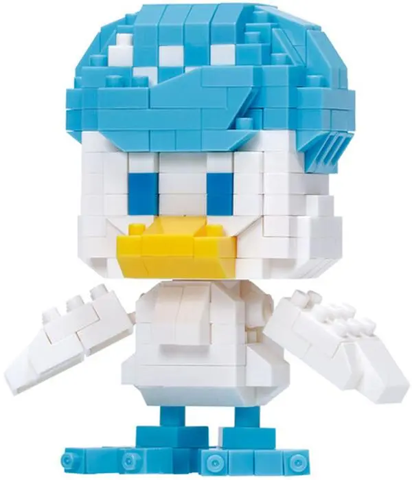 Nanoblock Pokemon RS Series Quaxly Building Kit - Brick Blocks Toy, TV/Movie Char Collectible Figurine Statue