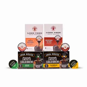 Coffee Mix - Variety Pack - 48 Pods - Java House Colombian, Java House Decaf, Lone Tree Original Blend, Lone Tree Daily Delight
