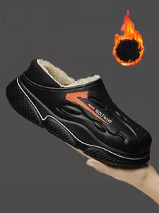 Winter Comfort Lightweight Home Cotton Slippers, Fluffy Home Slippers, Couple Fashion Fleece Casual Warm Shoes, All-Season Cozy Footwear for Home Use, Cozy Bedroom Slippers