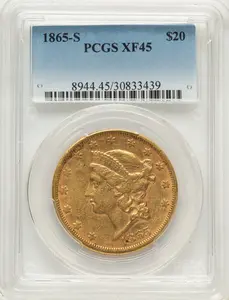 Liberty Double Eagles (1865-S $20)