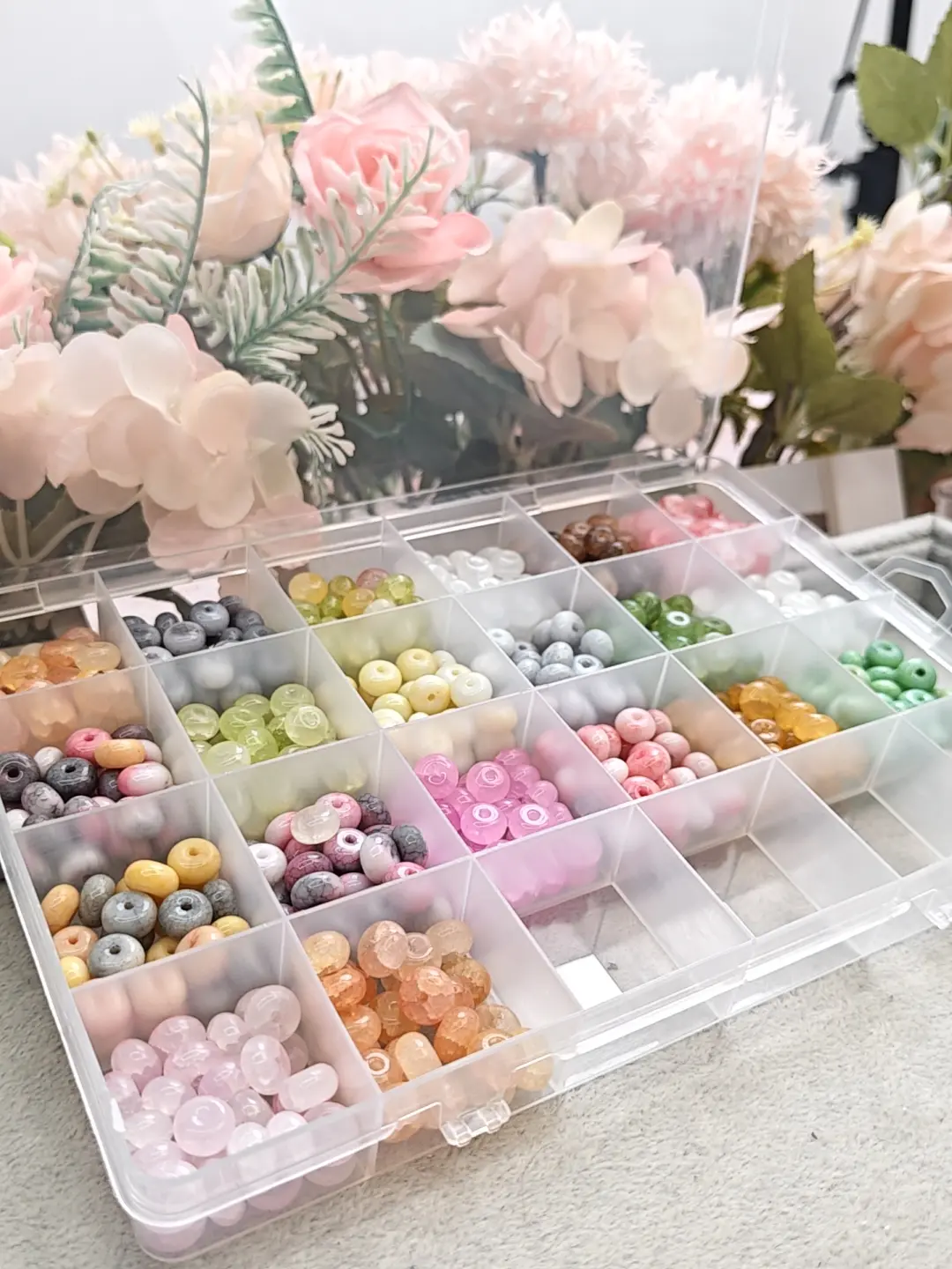 Chris(8297)gc.$18.99 get 20 bags Chris-A49-Abacus Beads