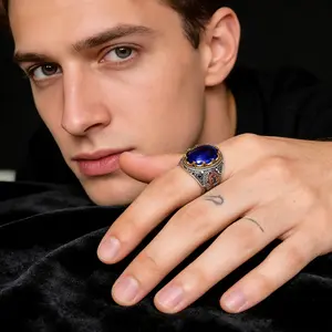 Elegant Retro Turkish UniGender Ring Suitable for Men & Women - Timeless Wedding, Anniversary, Birthday, Mother's Day & Valentine's Day - Daily Wear or Special Occasion