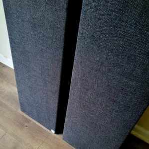 4 Black Sound Absorbing Acoustic Wall Panels - SET OF 4