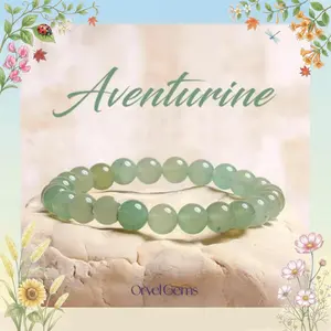 Natural Green Aventurine Healing 6/8/10mm Crystal Bracelet - Perfect for Men, Women, Couples, and Friends | Ideal for Daily Wear, Meditation, Gift