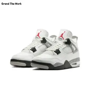 Retro OG white Cement 2025 classic style fashionable and trendy sports shoes, retro casual shoes