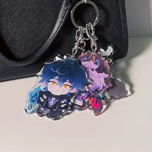 Genshin Acrylic Epoxy Keychains | Nod-Krai Edition
