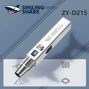 【ZY-D215】 SmilingShark 304 Stainless Steel XPG Water Resistant Flashlight USB Rechargeable 3 Light Colors 7 Modes Portable Home Outdoor