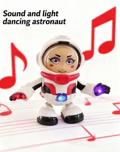 Sound and Light Dancing Astronaut Figurine with Music Interactive Features for Children's Birthday Gift Toy 3 Year Old Kids Family Fun Magic Companion,Gifts for kids aged 2/3/4/5/6years