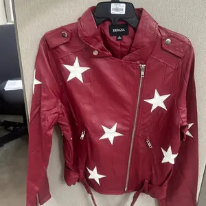 Vegan leather jacket