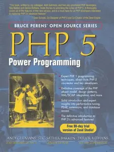 USED-PHP 5 Power Programming by Gutmans, Andi (Paperback)