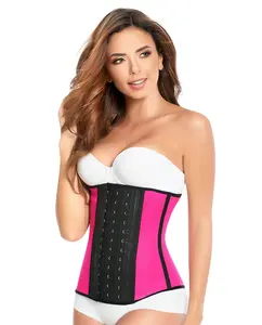 Latex Waist Trainer | Daily Use Faja for Waist Sculpting & Long-Term Results Ref 2024