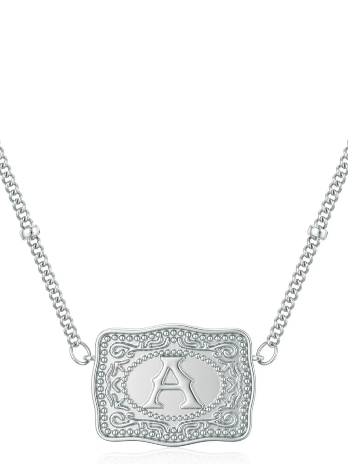 Elegant Copper Letter Alphabet Necklace A-Z Initial Pendant, Custom Personalized Initial Necklace, Durable Fashion Design Trendy Jewelry Gift for Her, Perfect Daily Wear Accessory