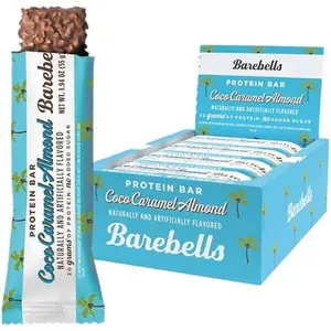 Barebells Protein Bar 12 ct - 20 Grams of Protein - No Added Sugar - Naturally and Artificially Flavored