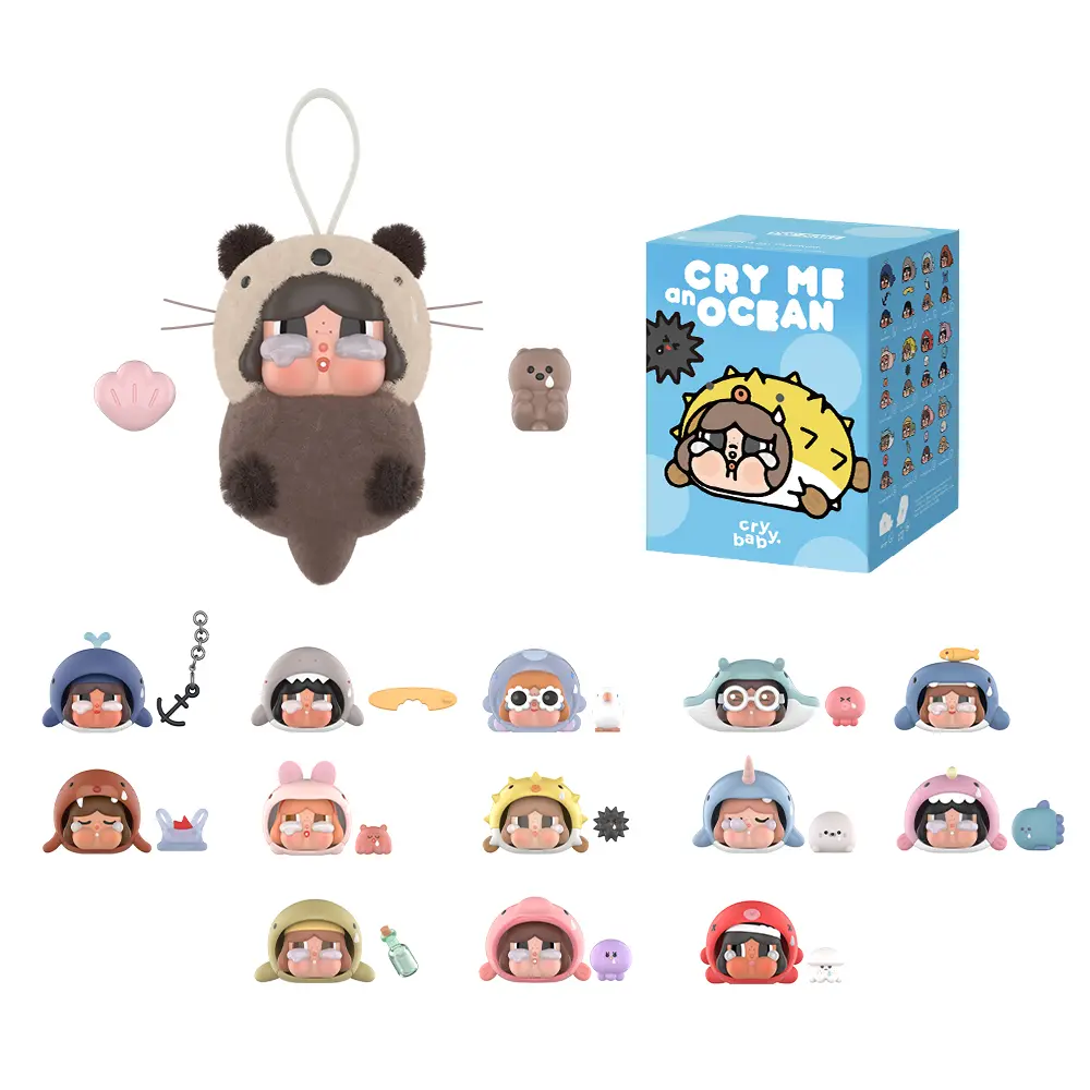 unboxing - CRYBABY Cry Me an Ocean Series Figures Blind Box