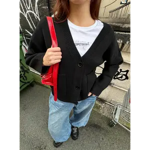 Burke Cardigan Black Burke Cardigan Black