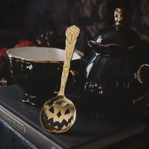 Haunted Hallows Tea Spoon - Gold