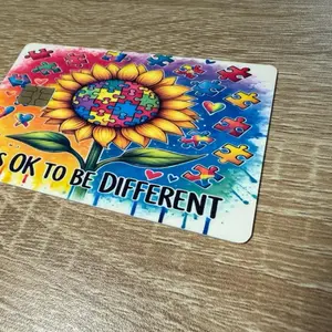 It’s OK to be different Autism Awareness Credit/Debit Card Skin