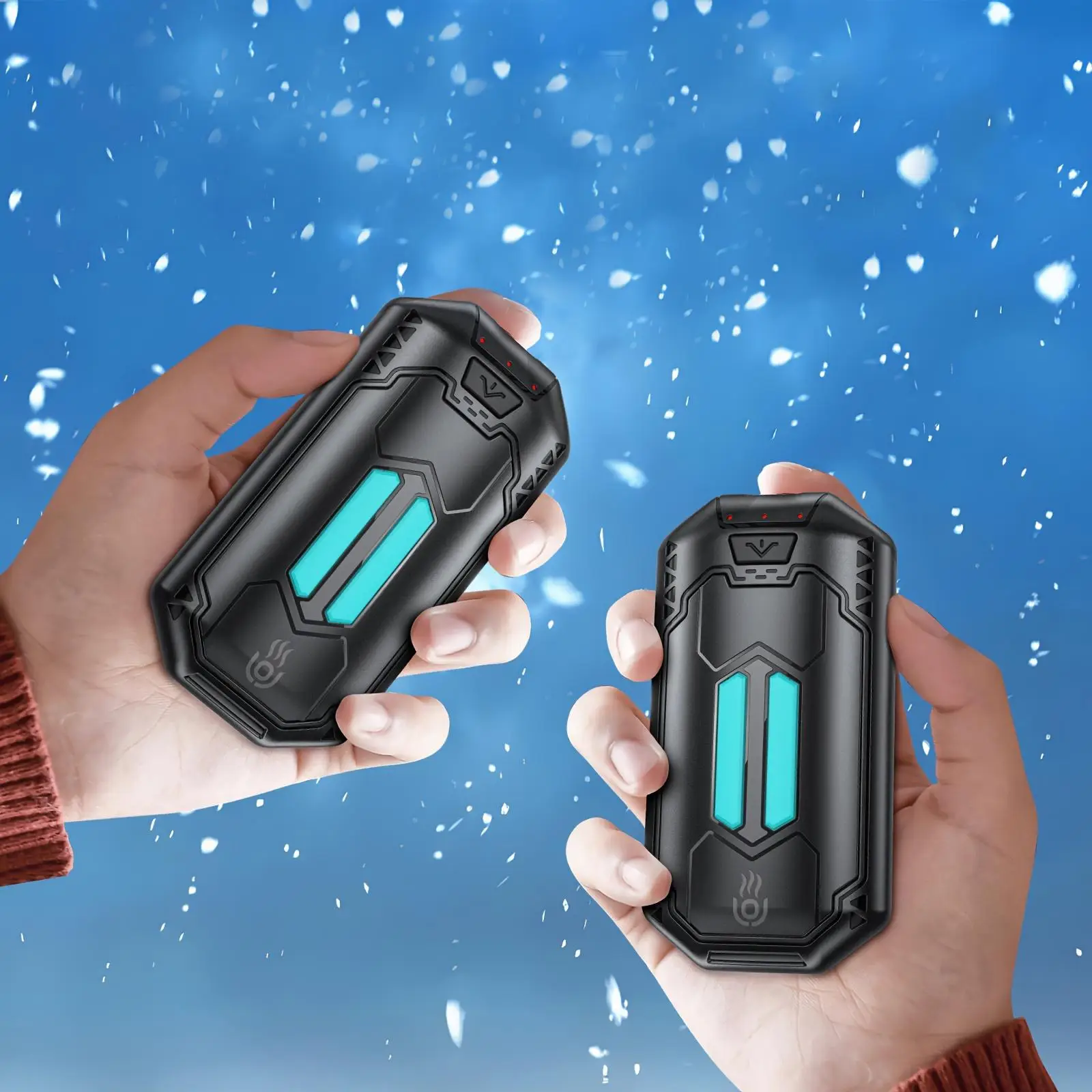 Rechargeable Hand Warmer, 2 Counts Portable Hand Warmer, Warm Hand Warmer For Winter, Reusable Hand Warmer For Golf