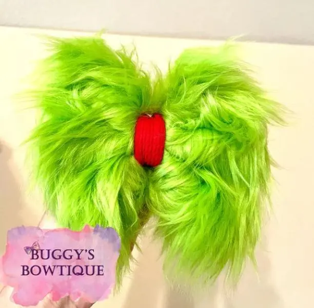 Christmas Green Guy Bows