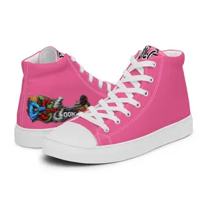 Pink Men’s DCG High Top Shoes