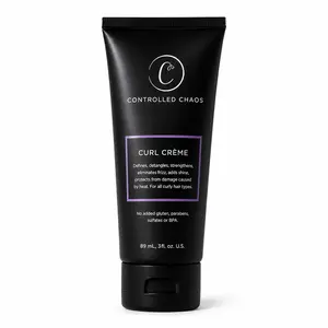 Curl Defining Cream for Curly, Wavy & Coily Hair – Lightweight, Hydrating Haircare, Anti-Frizz Formula for Defined, Smooth, Bouncy Curls – Made with Shea Butter, Olive, Jojoba, Coconut Oil, Aloe