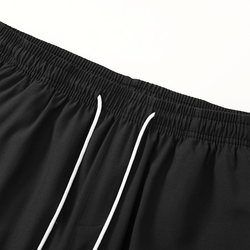 Men's casual cargo shorts | Elastic waistband, drawstring design, pocket style for everyday wear