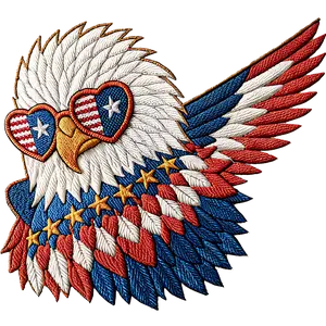 ID12 - Dabbing Faux Eagle DTF Transfer