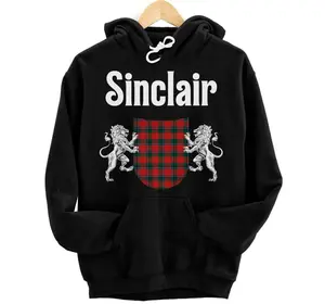 Sinclair Clan Scottish Name Coat Of Arms Tartan Hoodie, Sweatshirt, T-Shirt