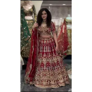 Bridal Lehenga Fabric-Fox Georgette | The Royal "Rukhsar" Bridal Lehenga Set