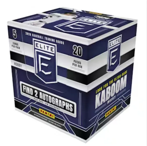 2026 Panini Donruss Elite Baseball Hobby Box