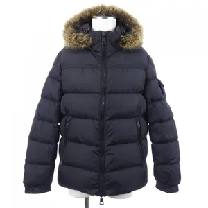 Pre-owned MONCLER Nylon Small Leather Goods MOREL Down Jacket