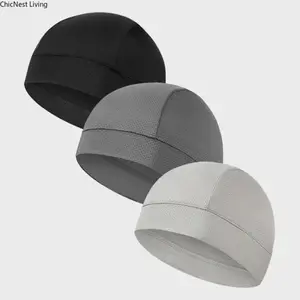 Unisex Adults' Breathable Cycling Helmet Liner Cap Pack (2Pcs/3Pcs) - UV-Protected, Sweat-Wicking Skull Caps for Cycling, Hiking with UPF Sun Protection