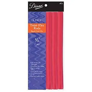 DIANE TWIST-FLEX ROD RED 1/2 IN.-6CT.