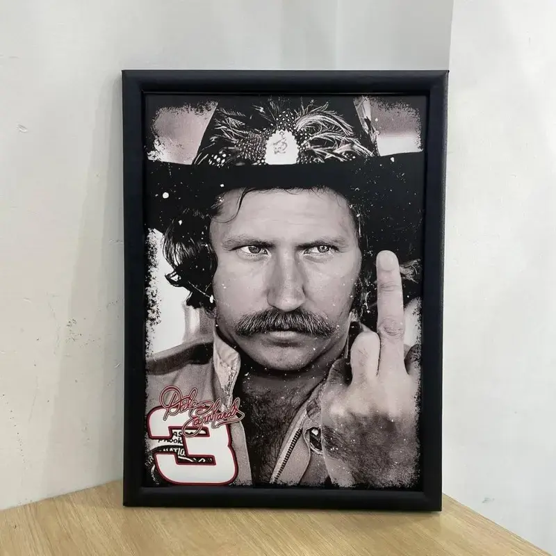 D4le Earnhardt 03 Finger Wall Poster No Frame, D4le Earnhardt Fan Gift, Wall Art, Home Decor, Racing Wall Art, Essential Piece Print Decoration Artistic Room Ornaments Photo Glossy