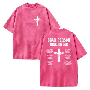 Dear Person Behind Me Shirt, Love Like Jesus Tee, Bible Verse Gift, Christian Cross Shirt, Inspirational Shirt, Faith Shirt, Religious Shirt