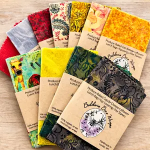 Jumbo Beeswax Wrap (Bloomed)- For Sourdough and Loose Produce Storage