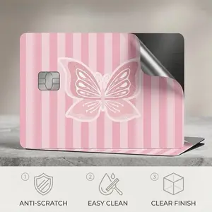 Cute Debit Card Stickers & Covers – Custom Holographic Vinyl Card Skin Sticker for Small Chip Debit & Credit Cards