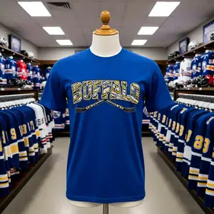 Buffalo hockey Cotton Unisex T-Shirt Graphic